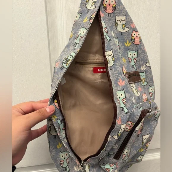 UNIONBAY owl sling bag crossbody with adjustable strap - Picture 6 of 9